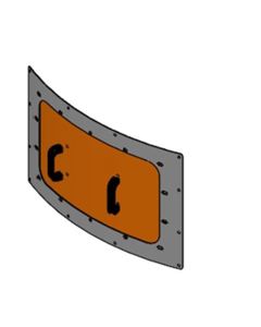 Man hole f/mixing tank cpl